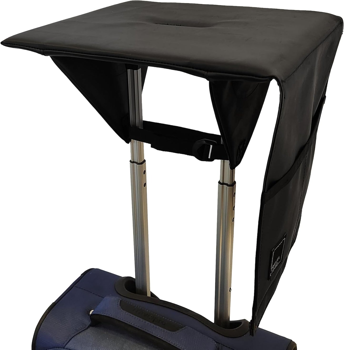 Travel Accessory by Travel Ledge - 10.5" X 11.0" Attachable Travel Table for Your Roller Luggage